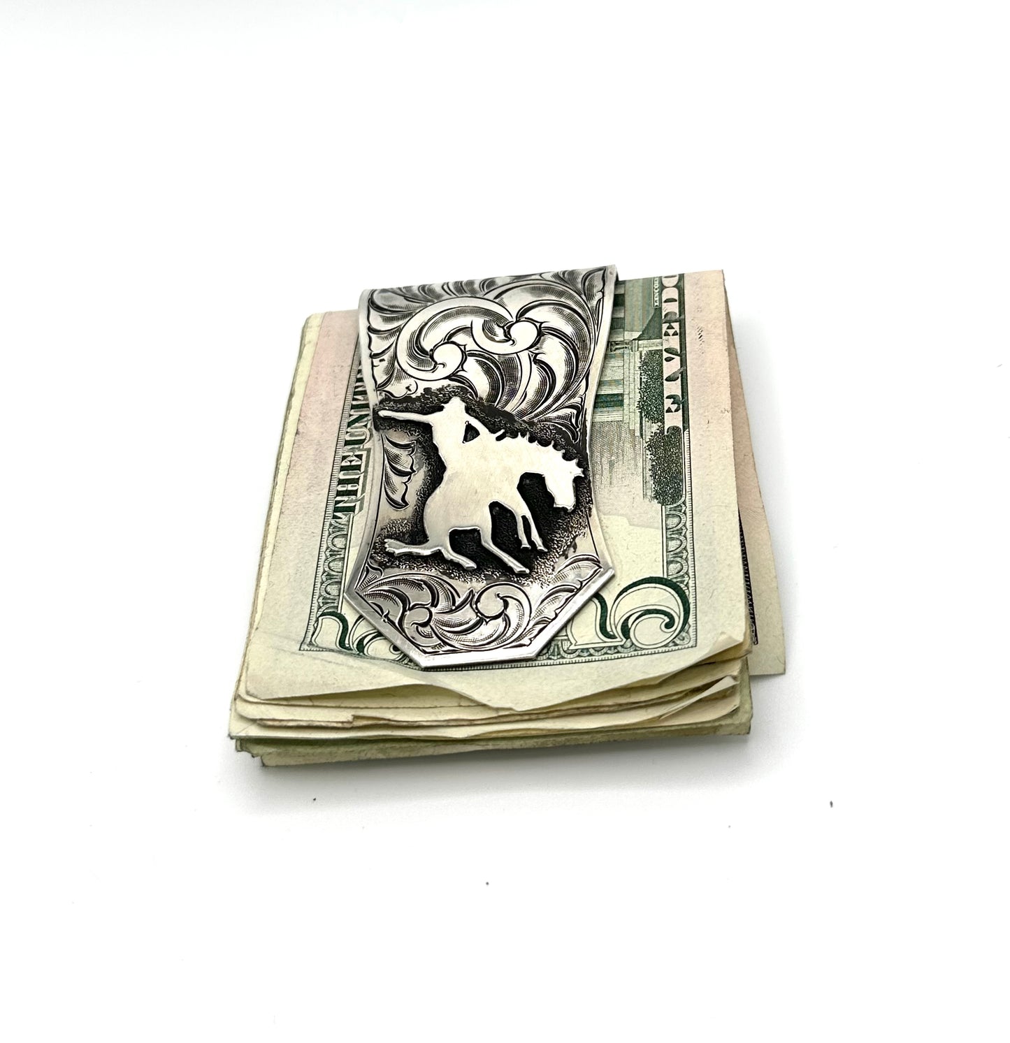 Bronc Money Clip