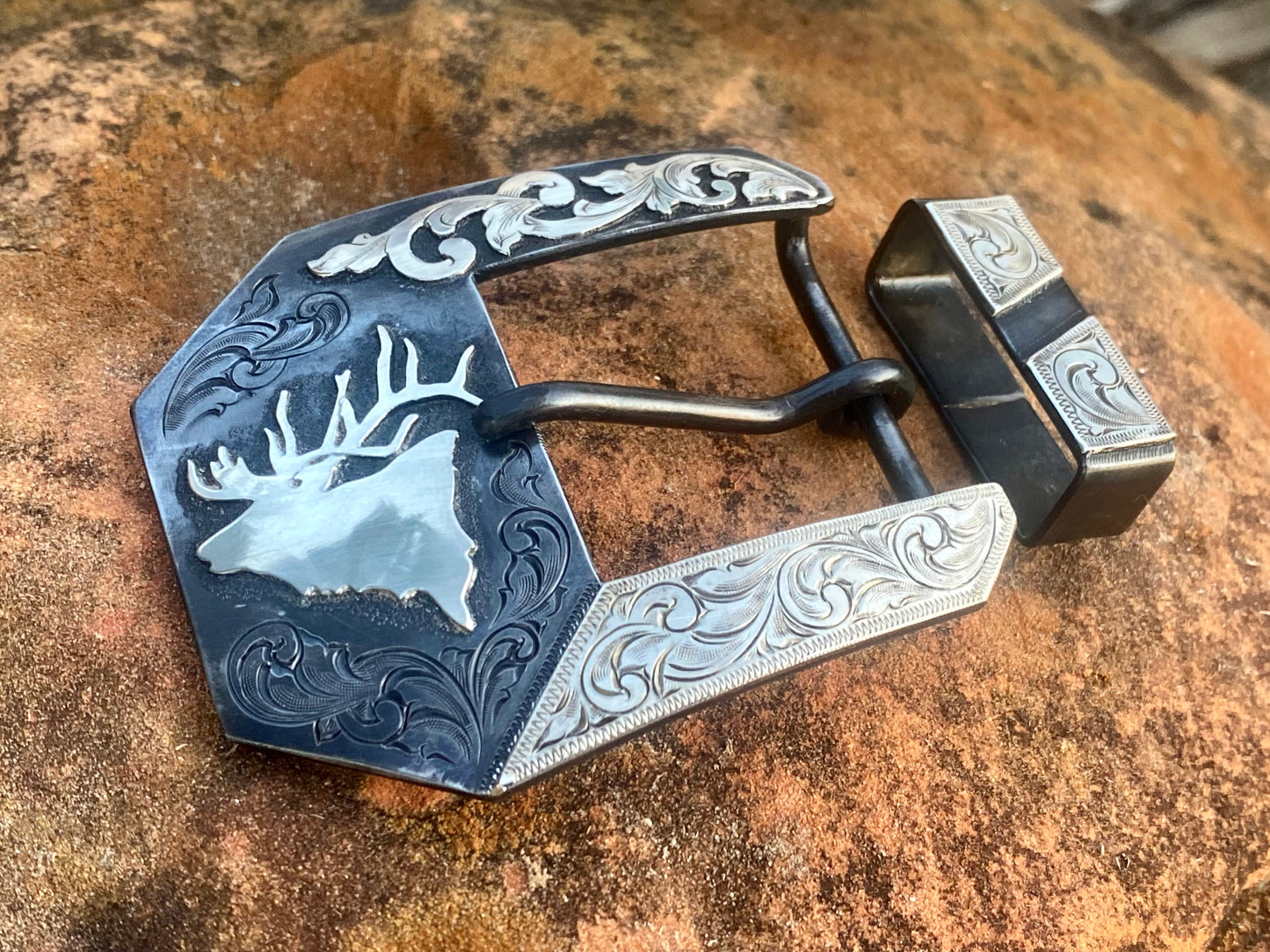 Belt Buckle Elk