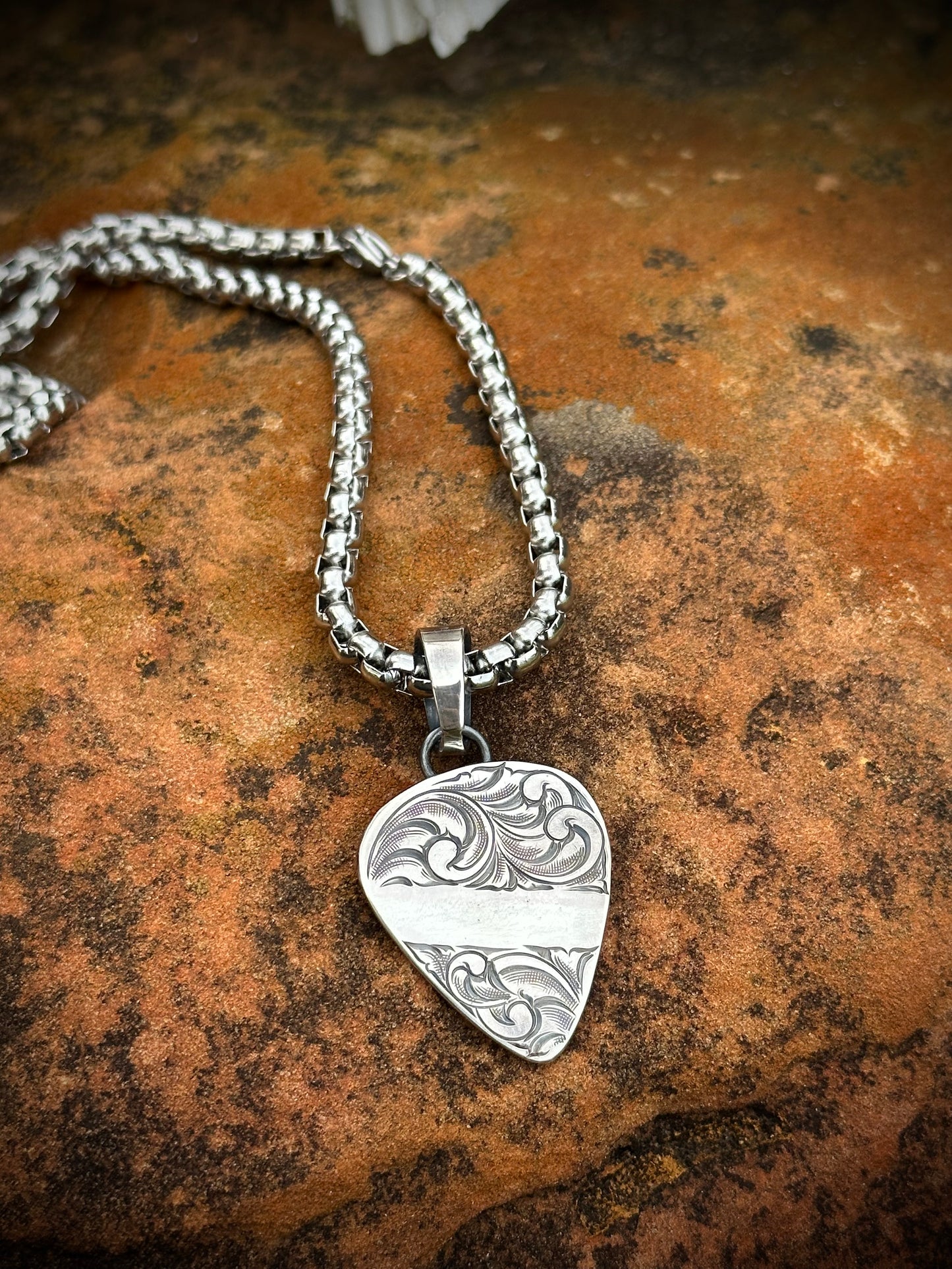 Guitar Pick Necklace
