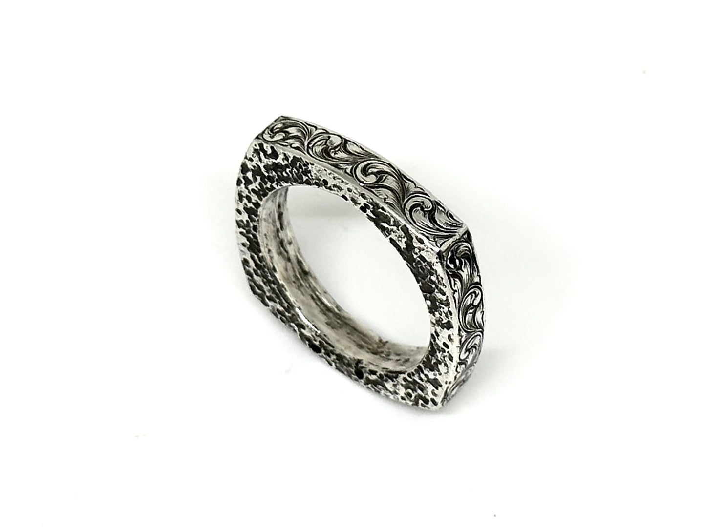 Men’s Sandcast Ring Sz 11.5
