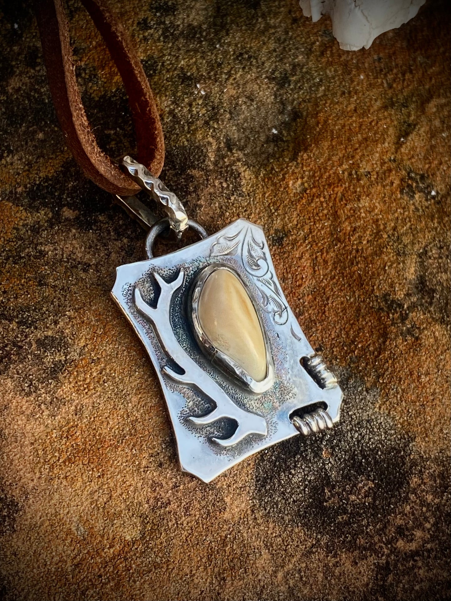 Elk Ivory Pendant