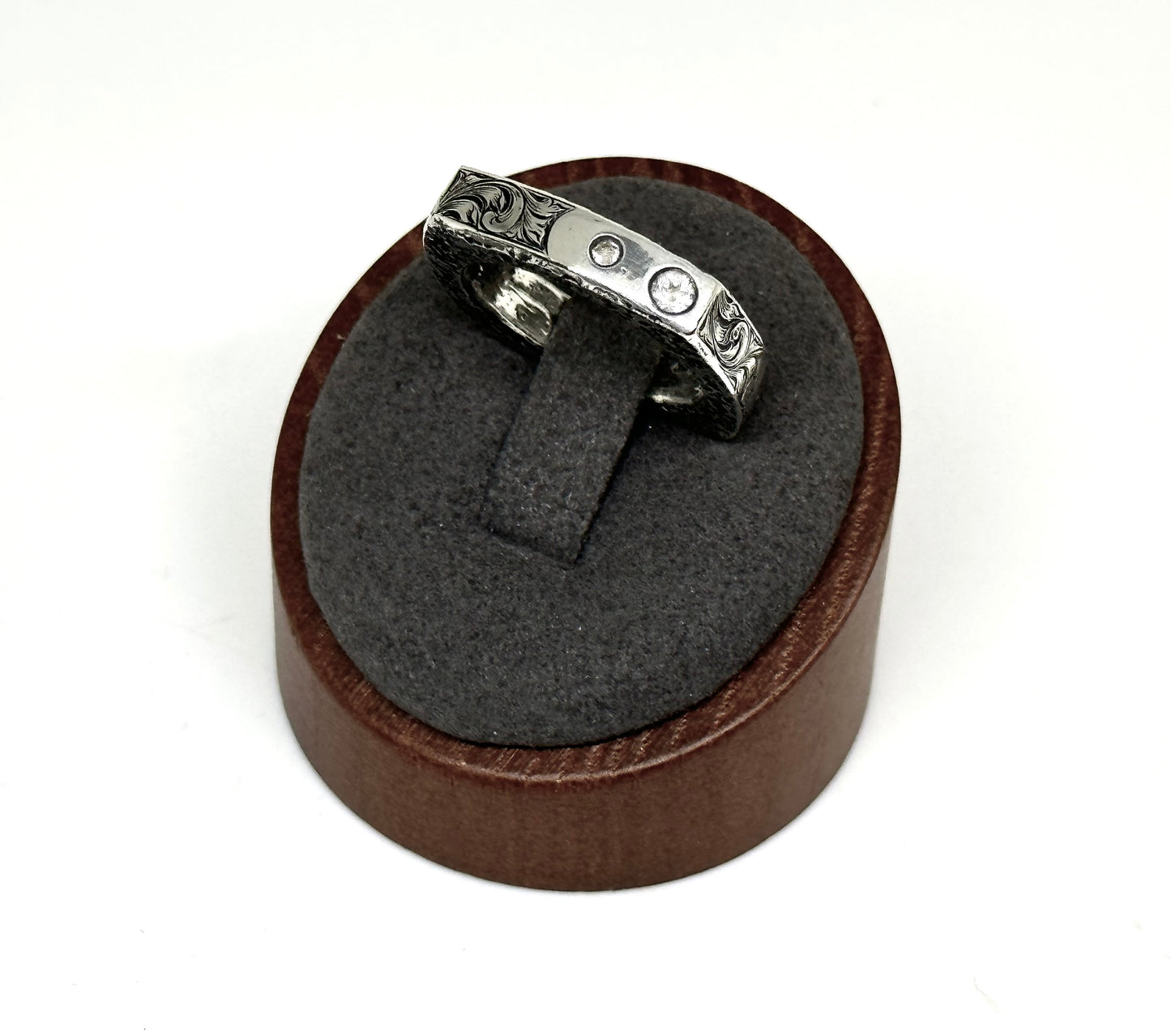 Sandcast Ring Sz 8.5
