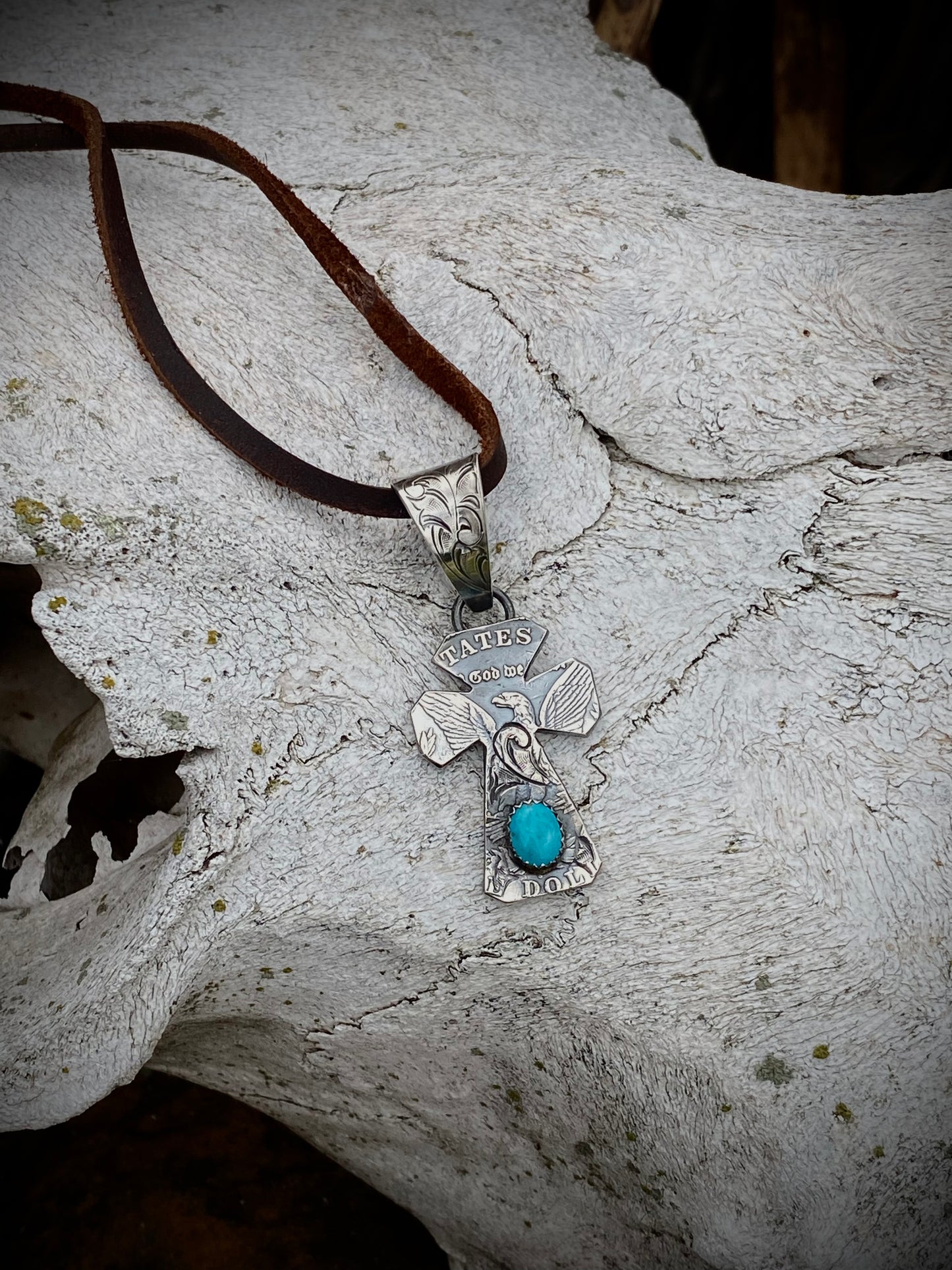 Silver Dollar Cross