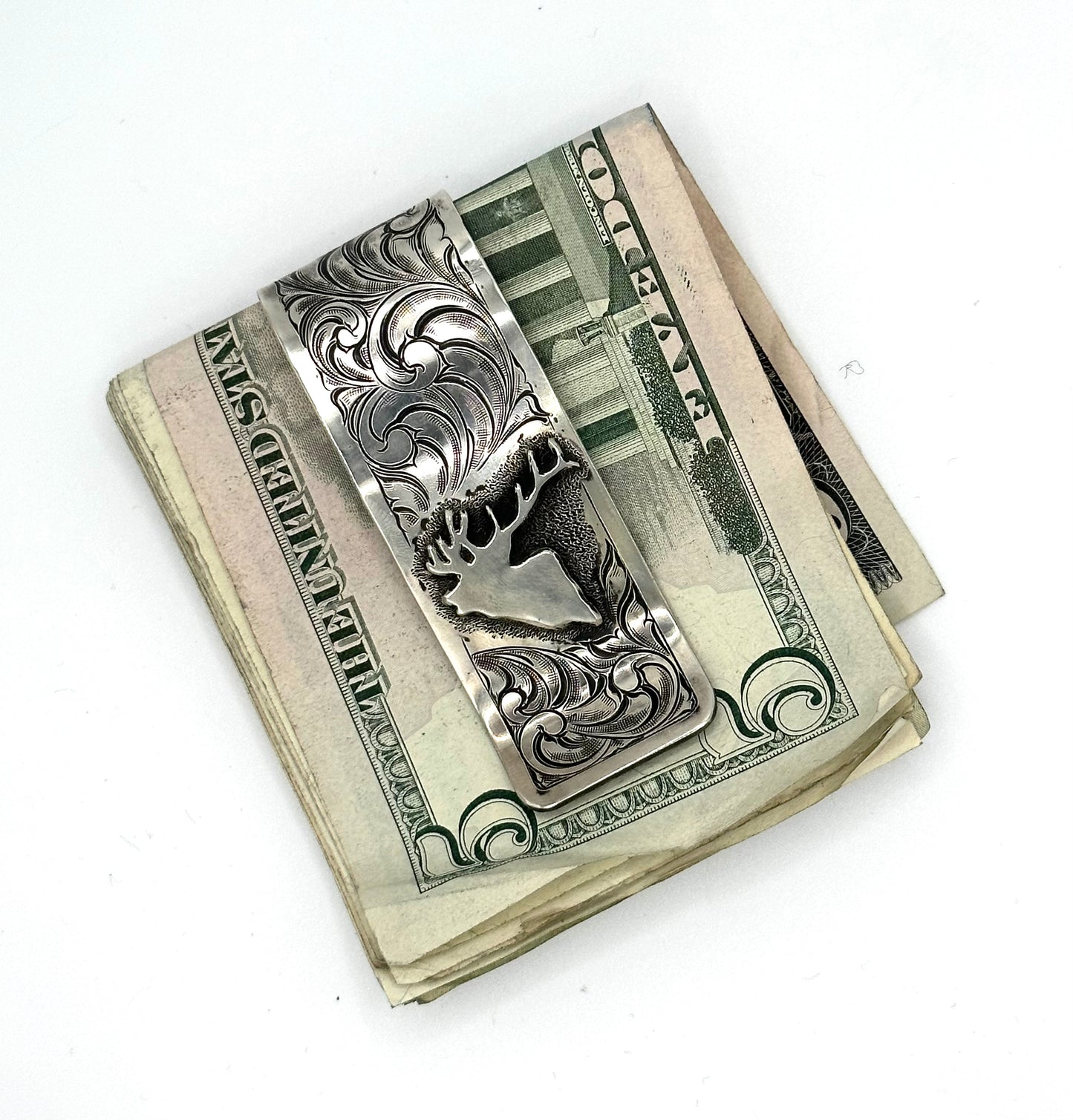 Elk Money Clip