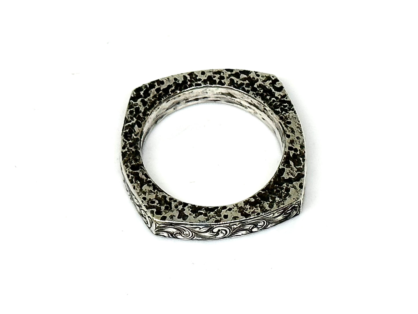Men’s Sandcast Ring Sz 11.5
