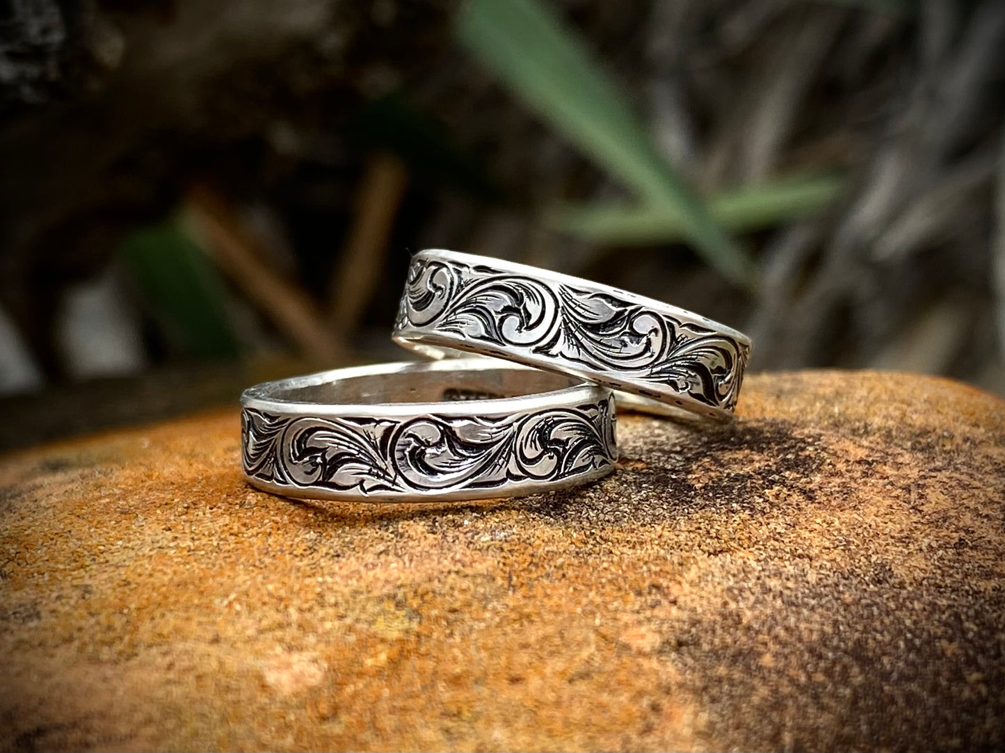 Sterling Band Sz 7 3/4