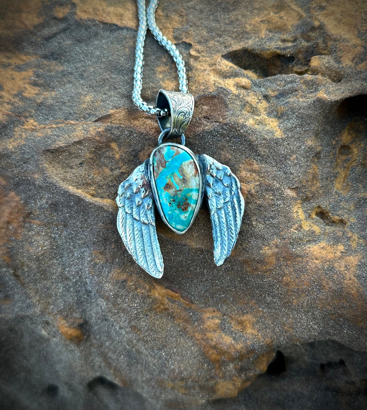 Turquoise on Wings