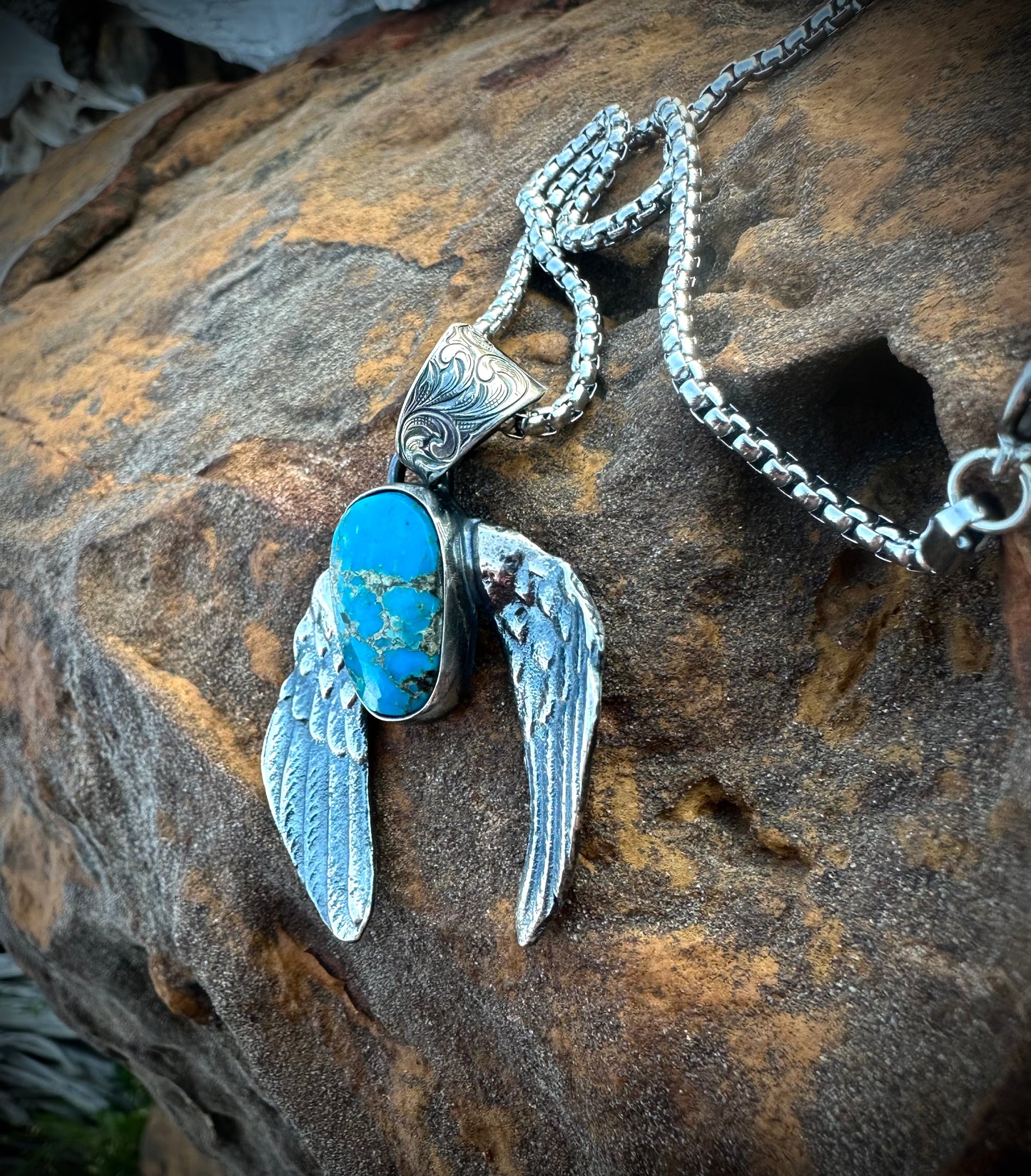 Turquoise on Wings