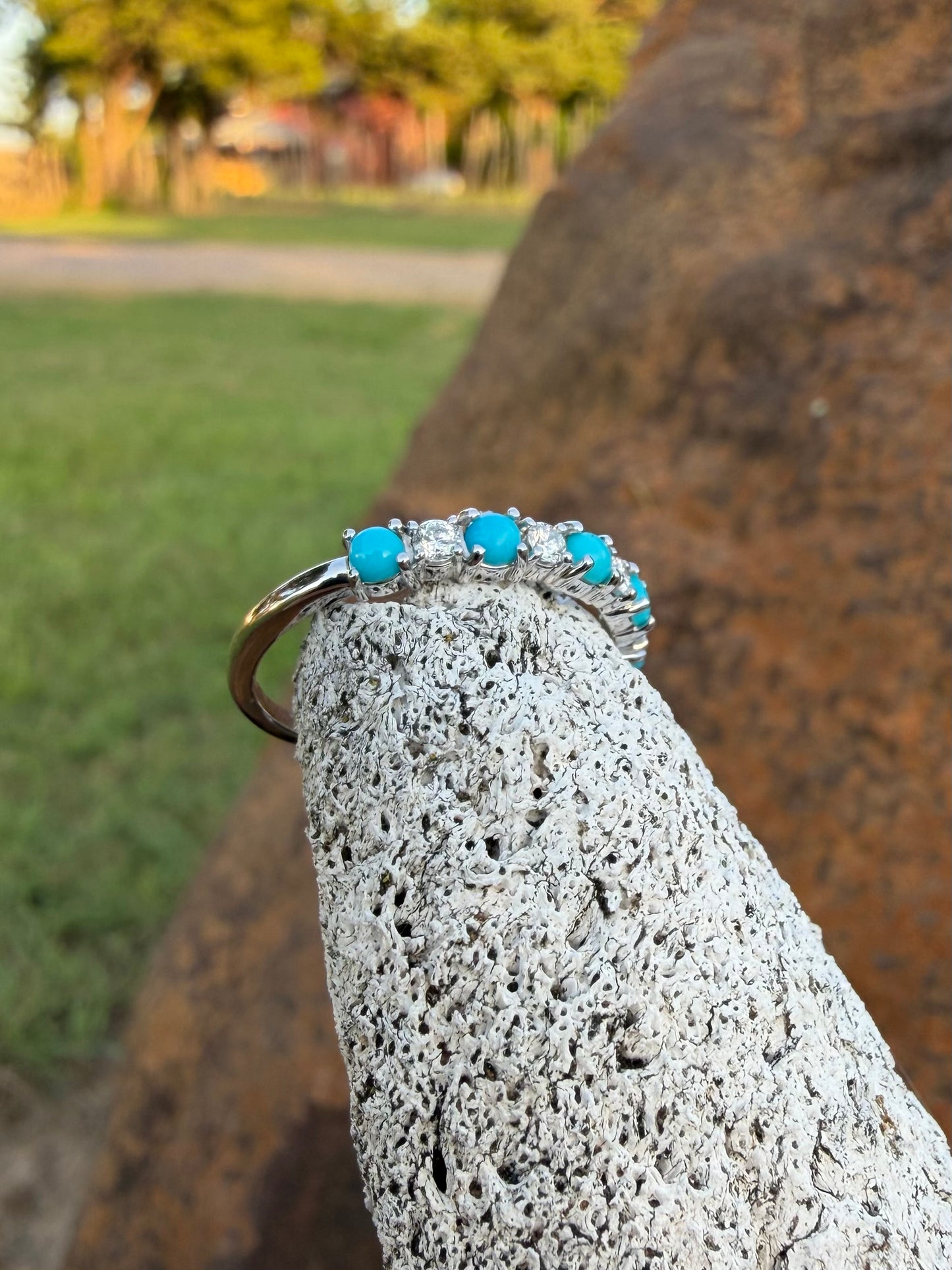Diamond & Turquoise Band