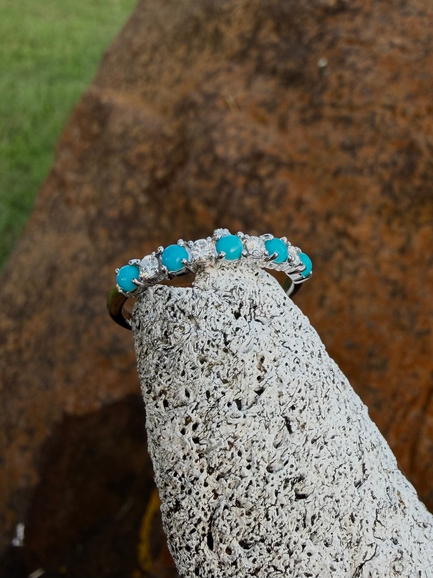 Diamond & Turquoise Band