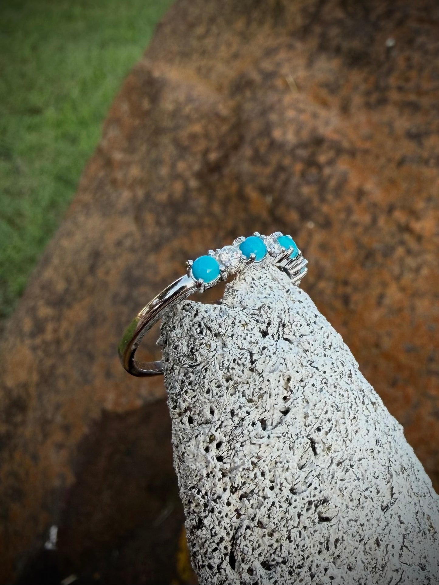Diamond & Turquoise Band