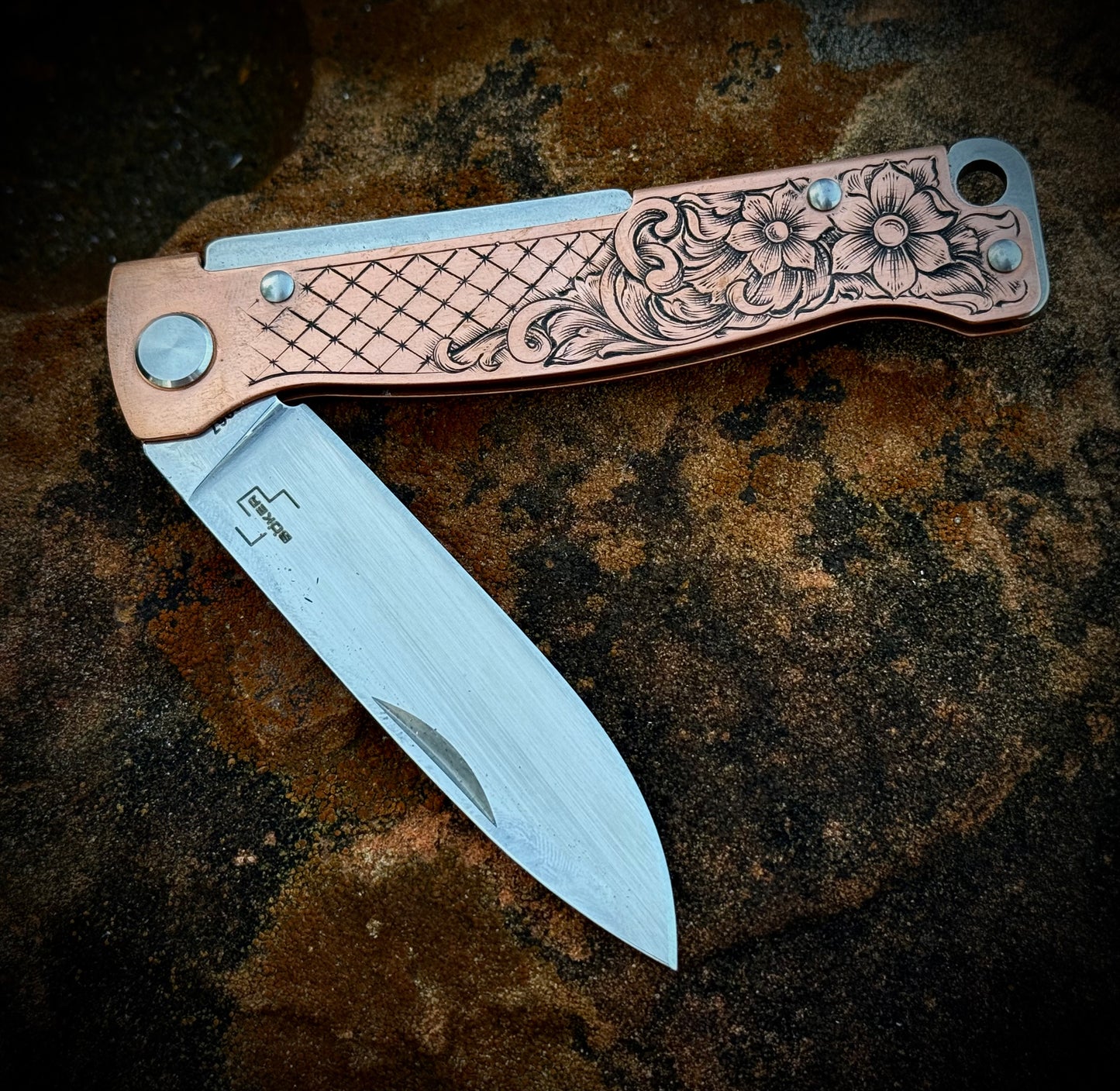 German Boker Folding Knife