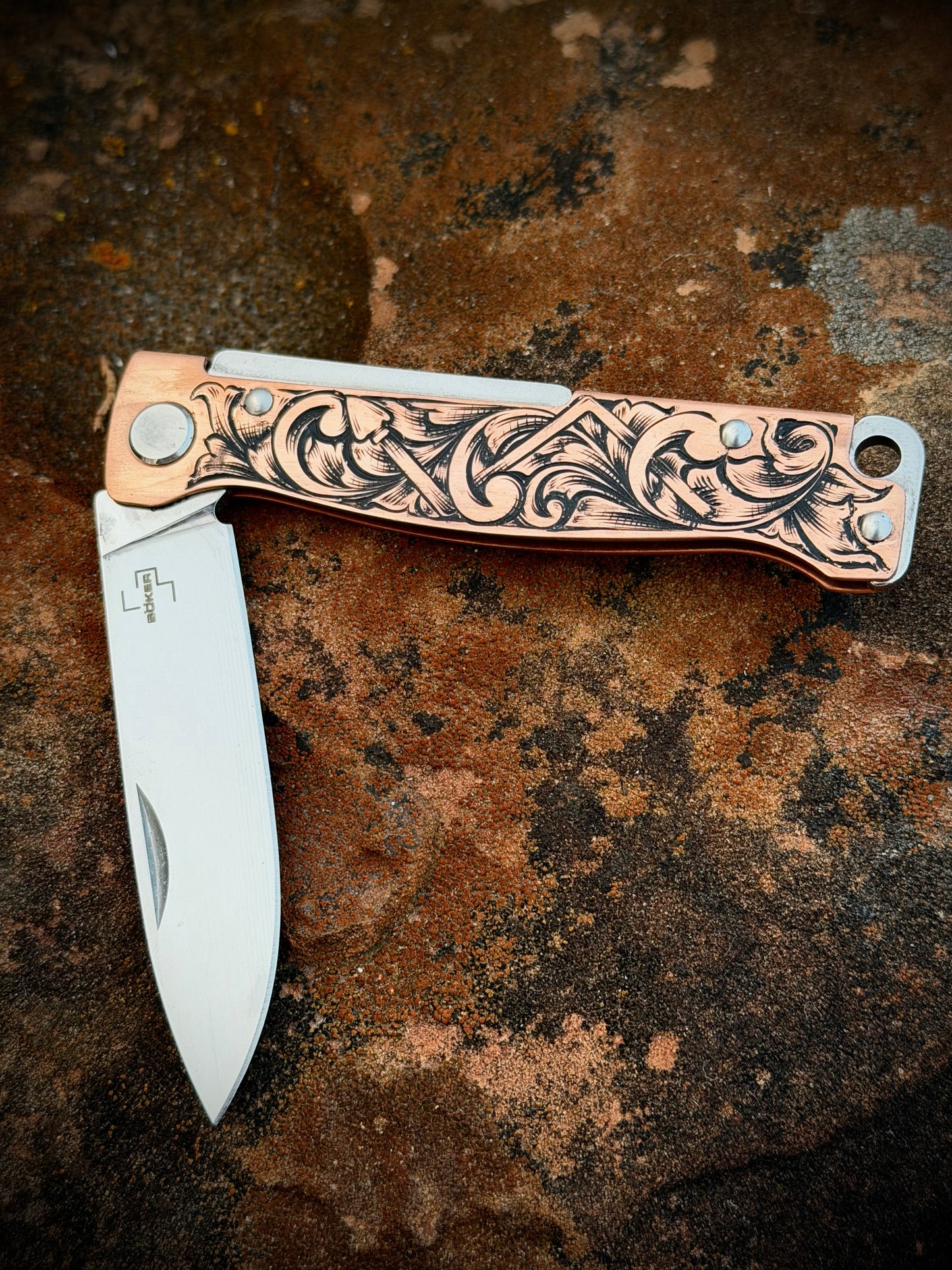 German Boker Folding Knife
