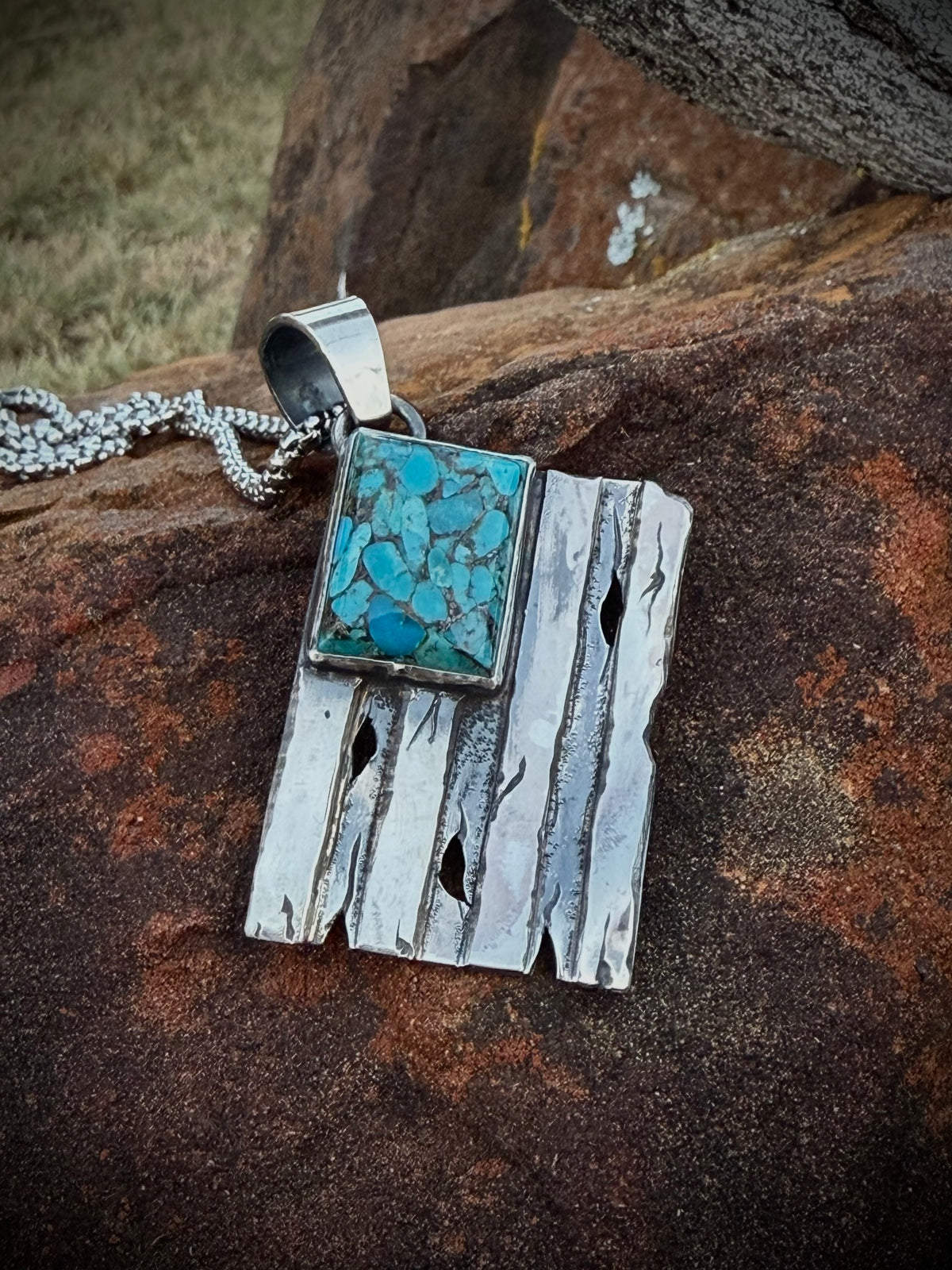 US Flag Pendant