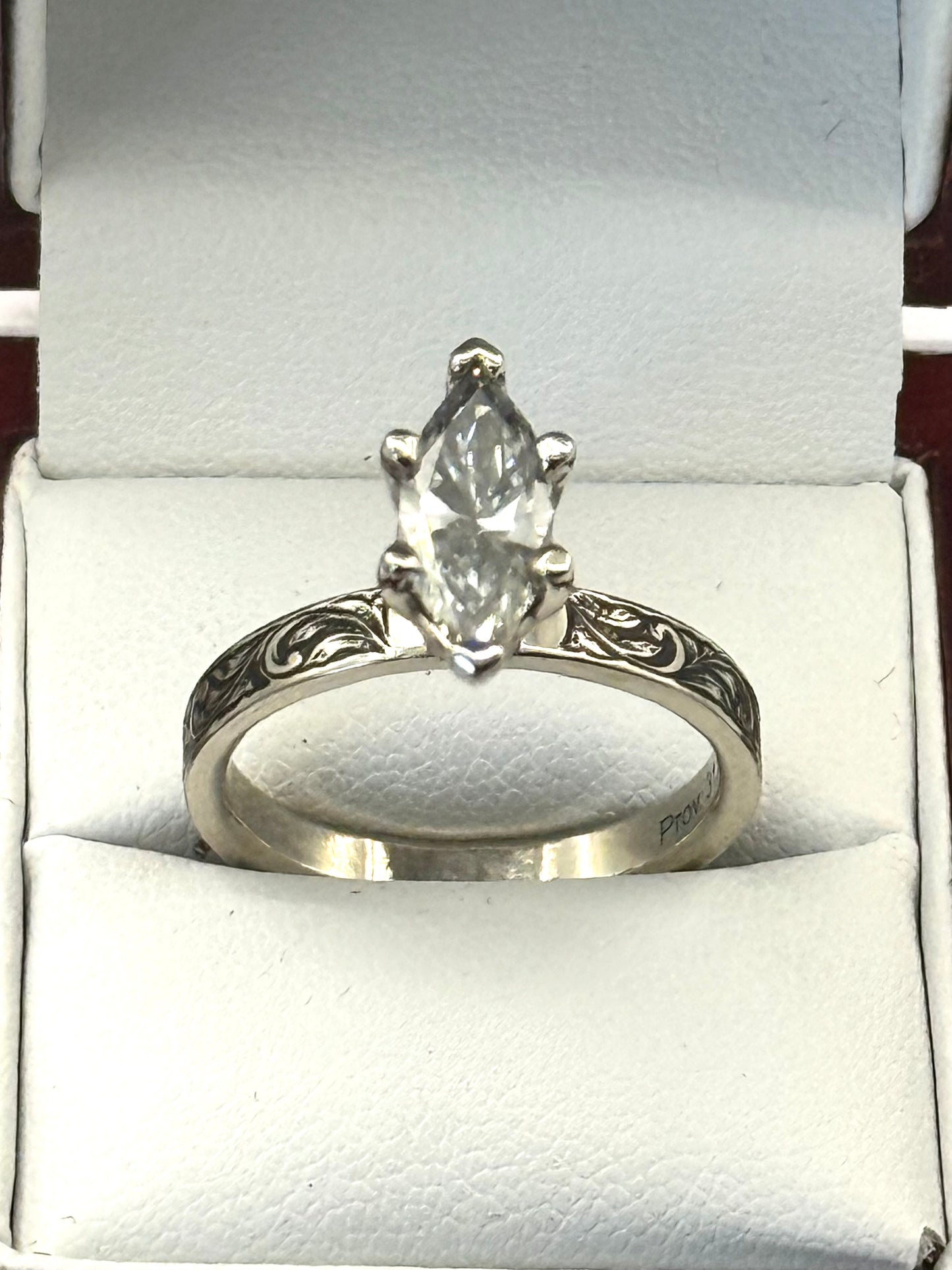 Custom Diamond Ring Sz 7