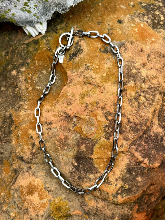Handmade Chain, small links, 19.5”