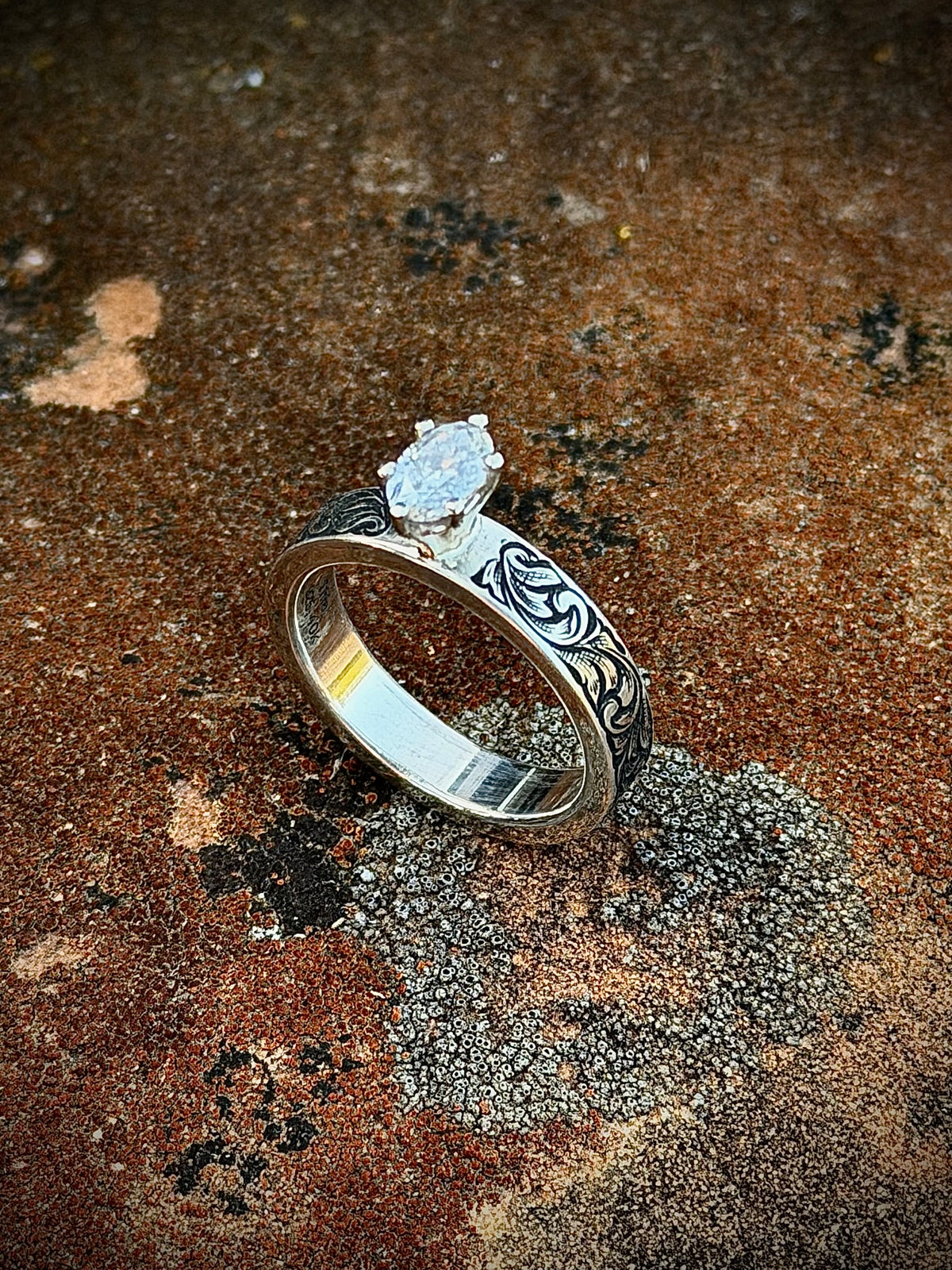 Moissanite Solitaire (choose Size)
