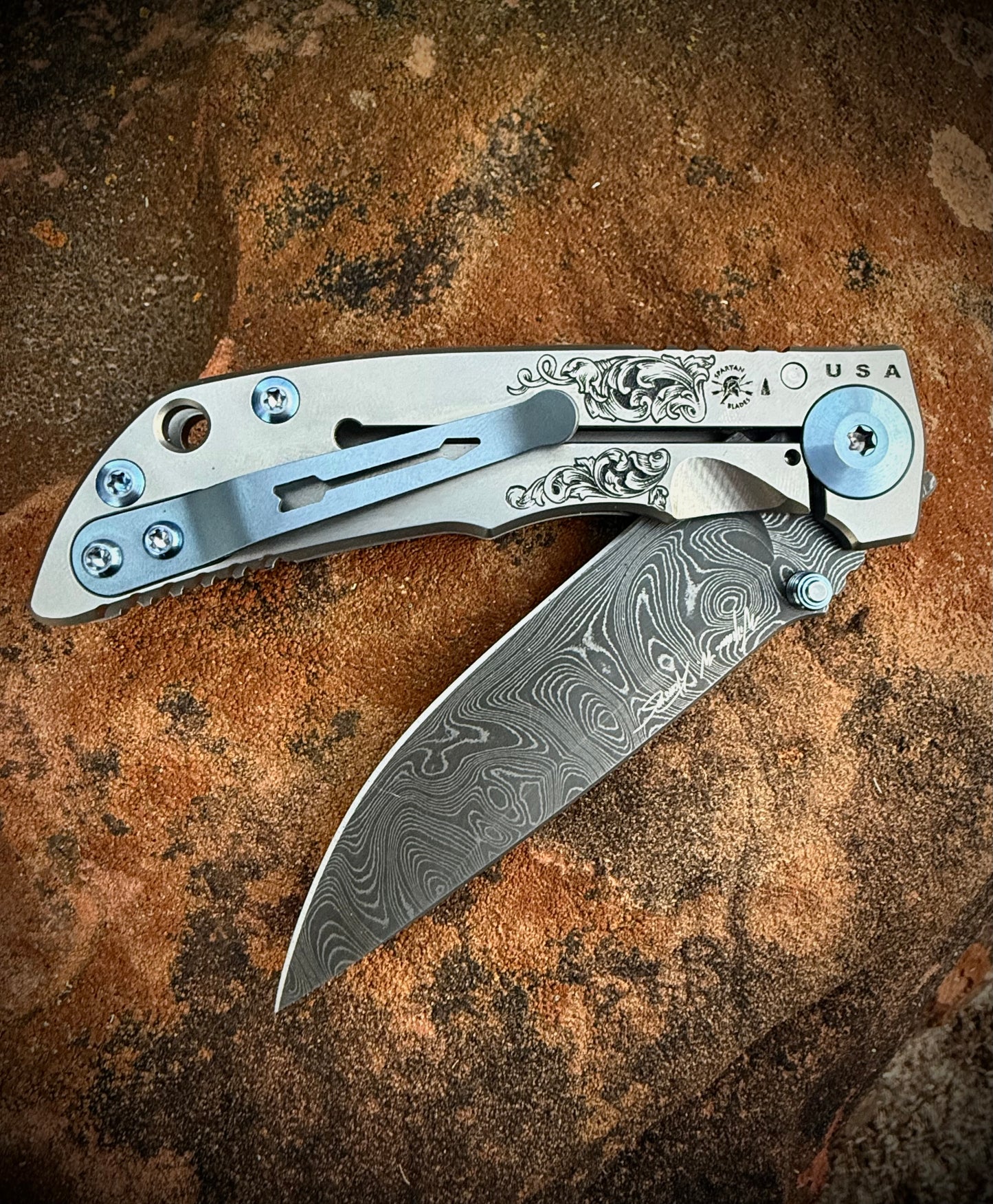 Custom Engraved Knife