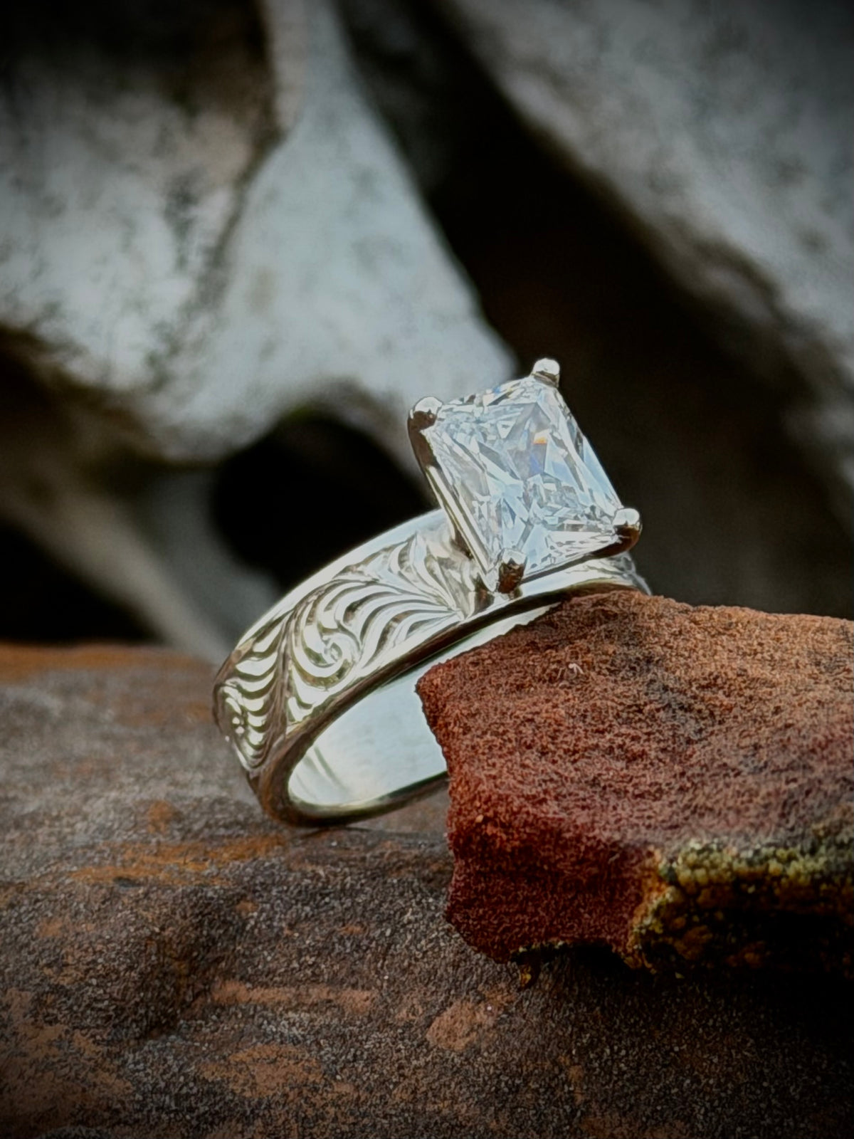 Engagement Ring Sz 7.5