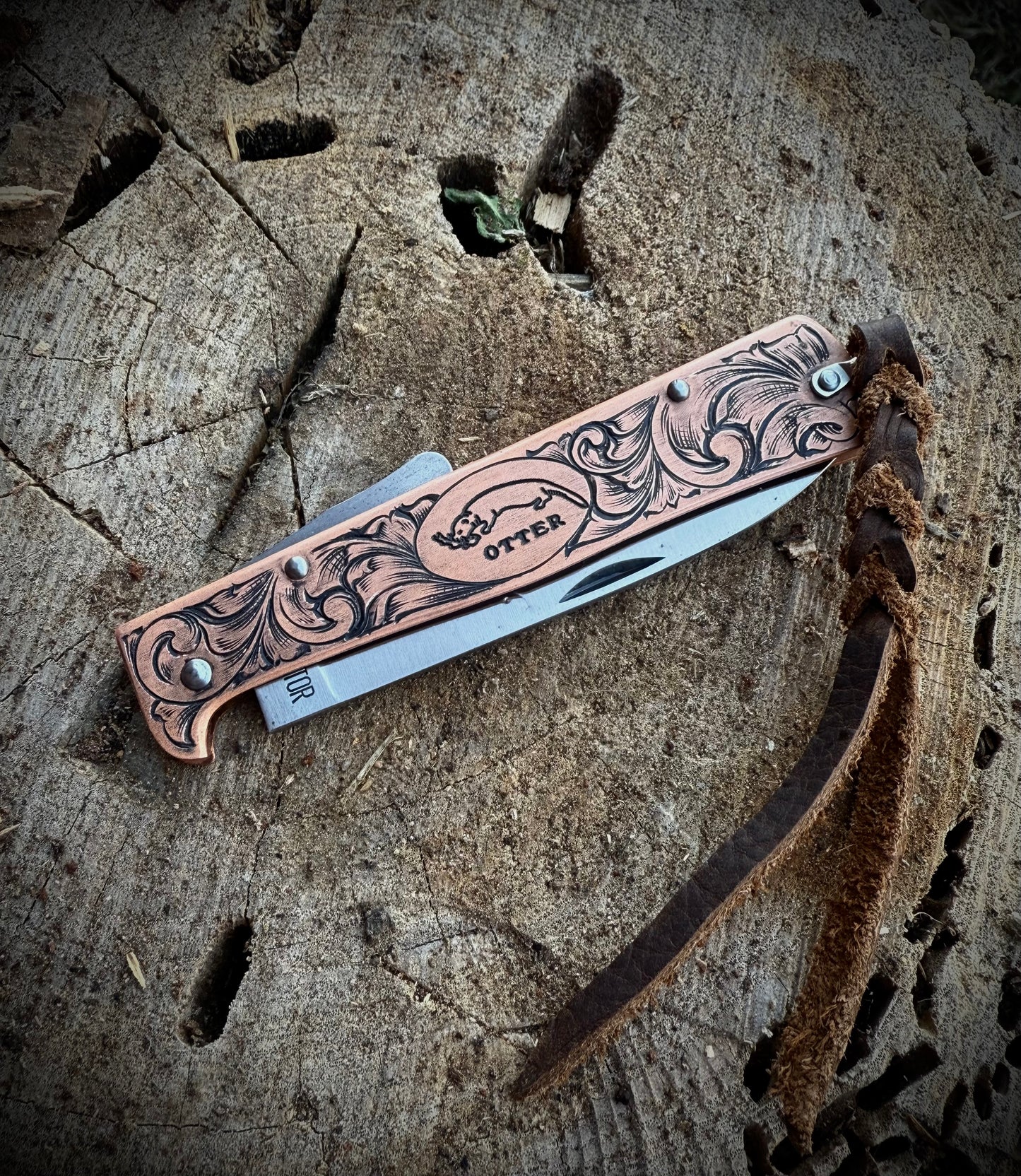 German Otter Knife Carbon Steel