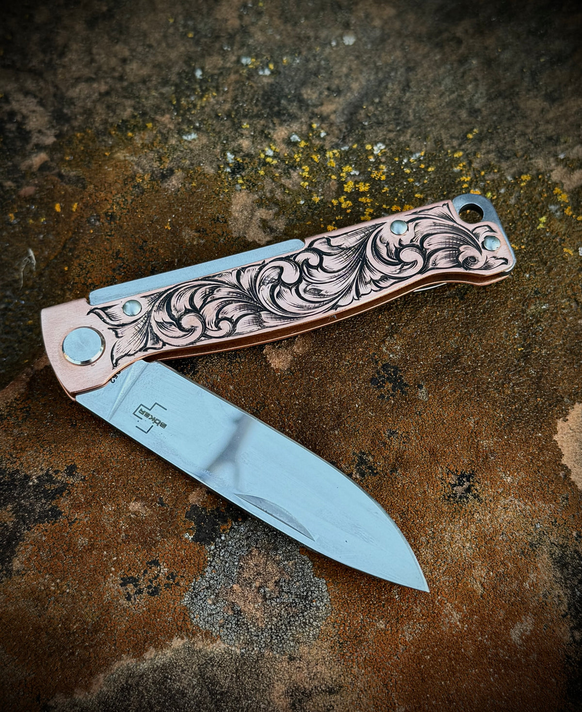 German Boker Folding Knife
