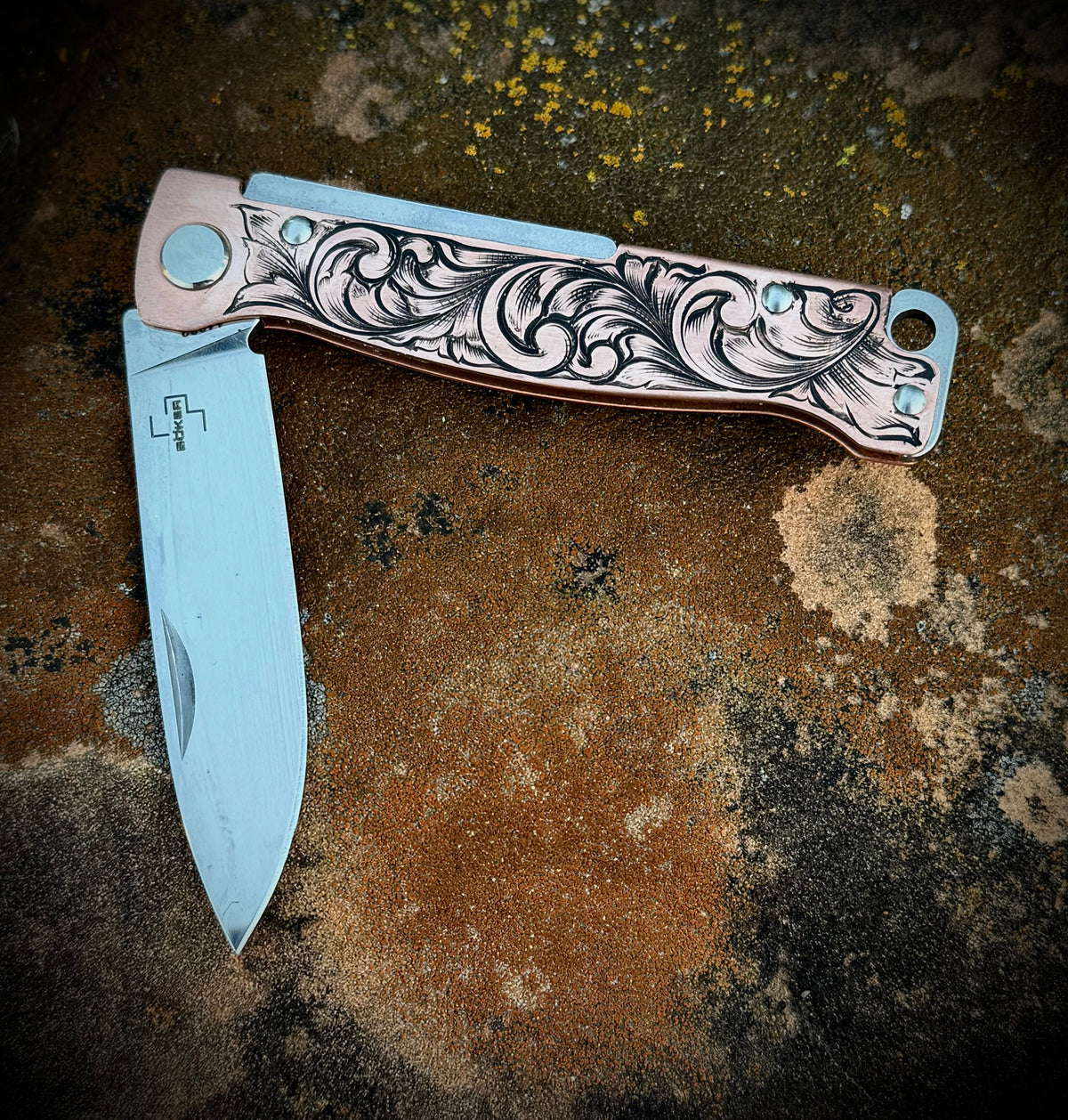 German Boker Folding Knife