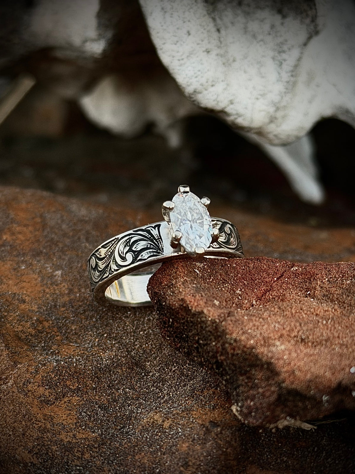 Moissanite Solitaire (choose Size)