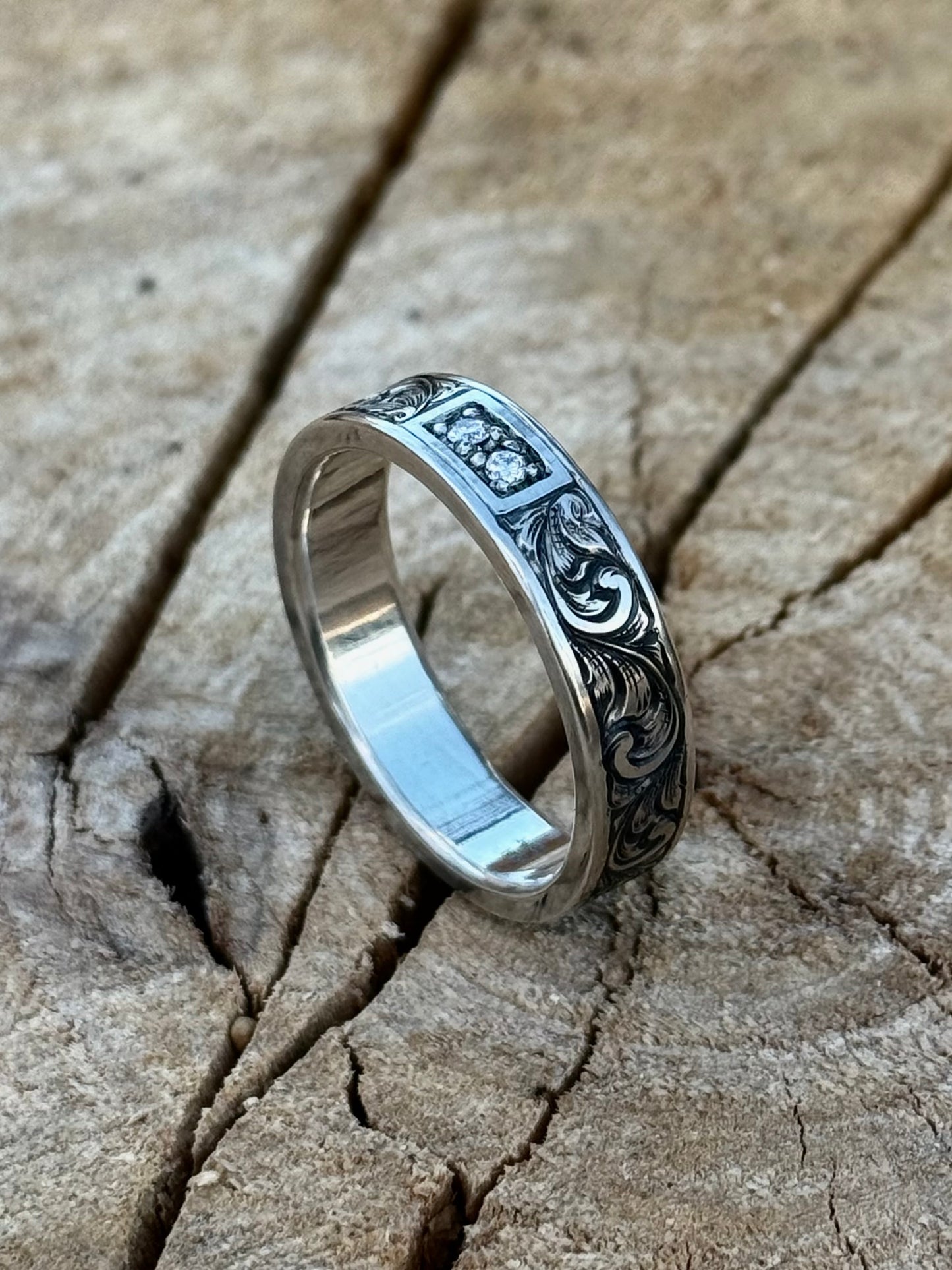 Diamond Band Sz 13