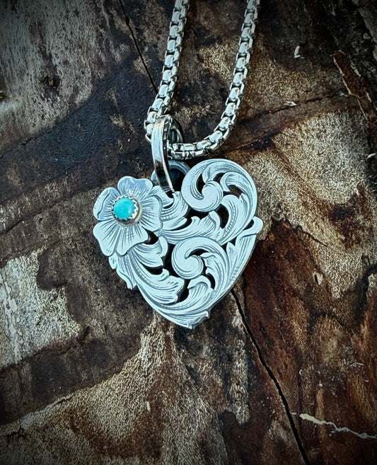 Turquoise Heart