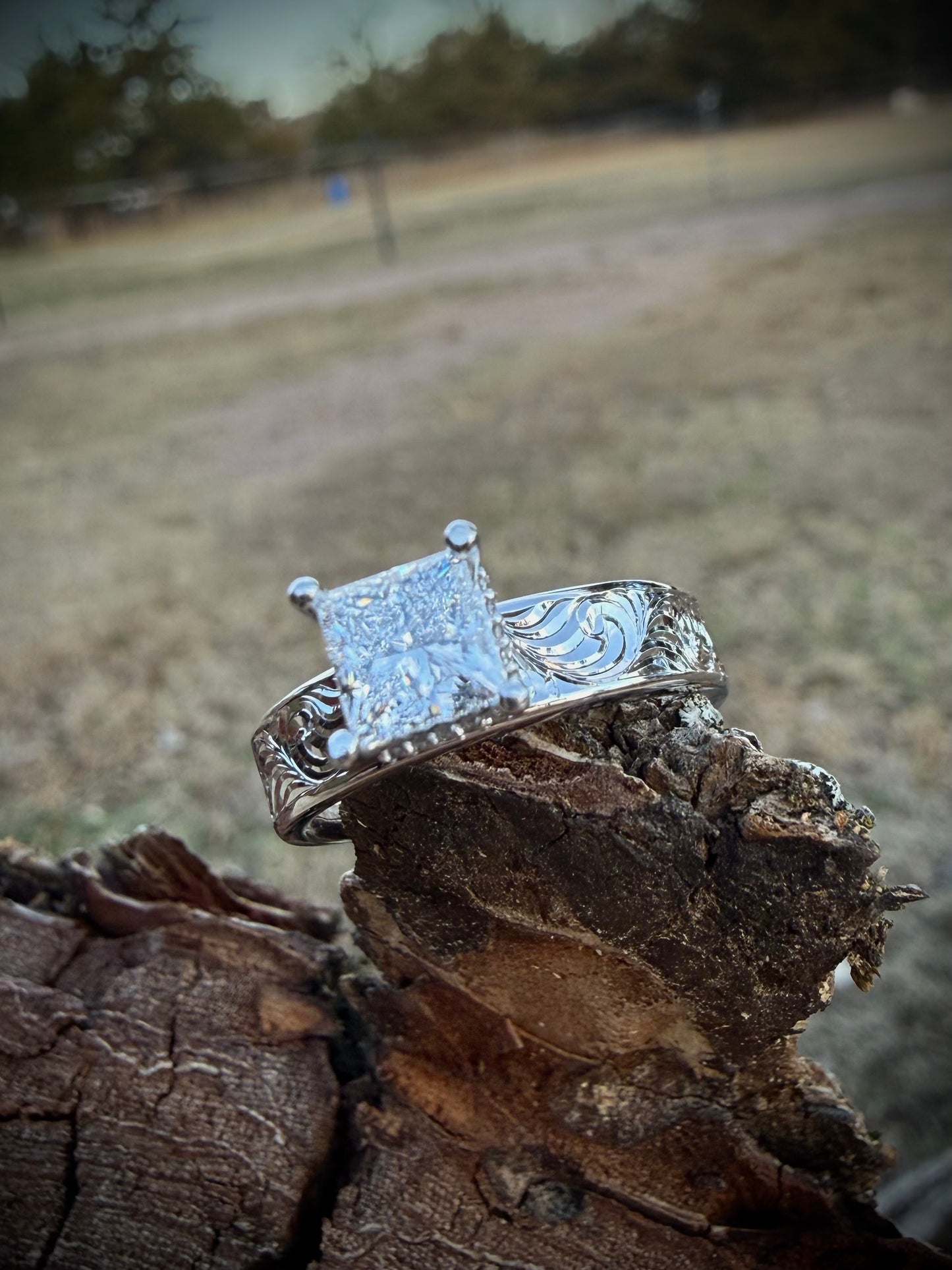 Engagement Ring Sz 7.5