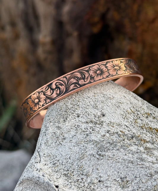 Copper Cuff 3/8” wide