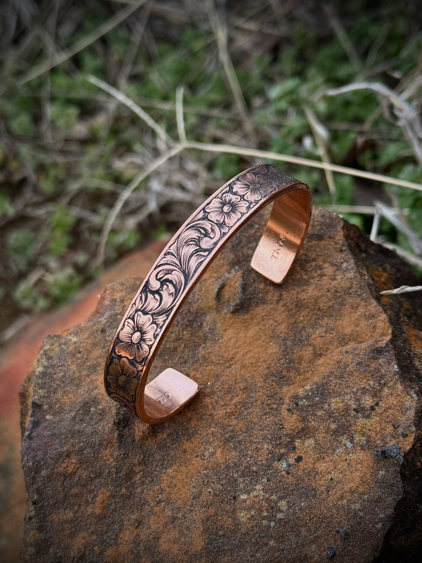 Copper Cuff 3/8” wide