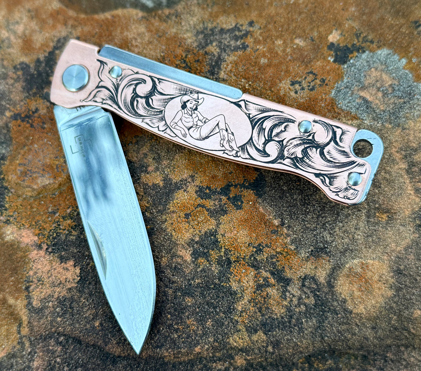 German Boker Folding Knife