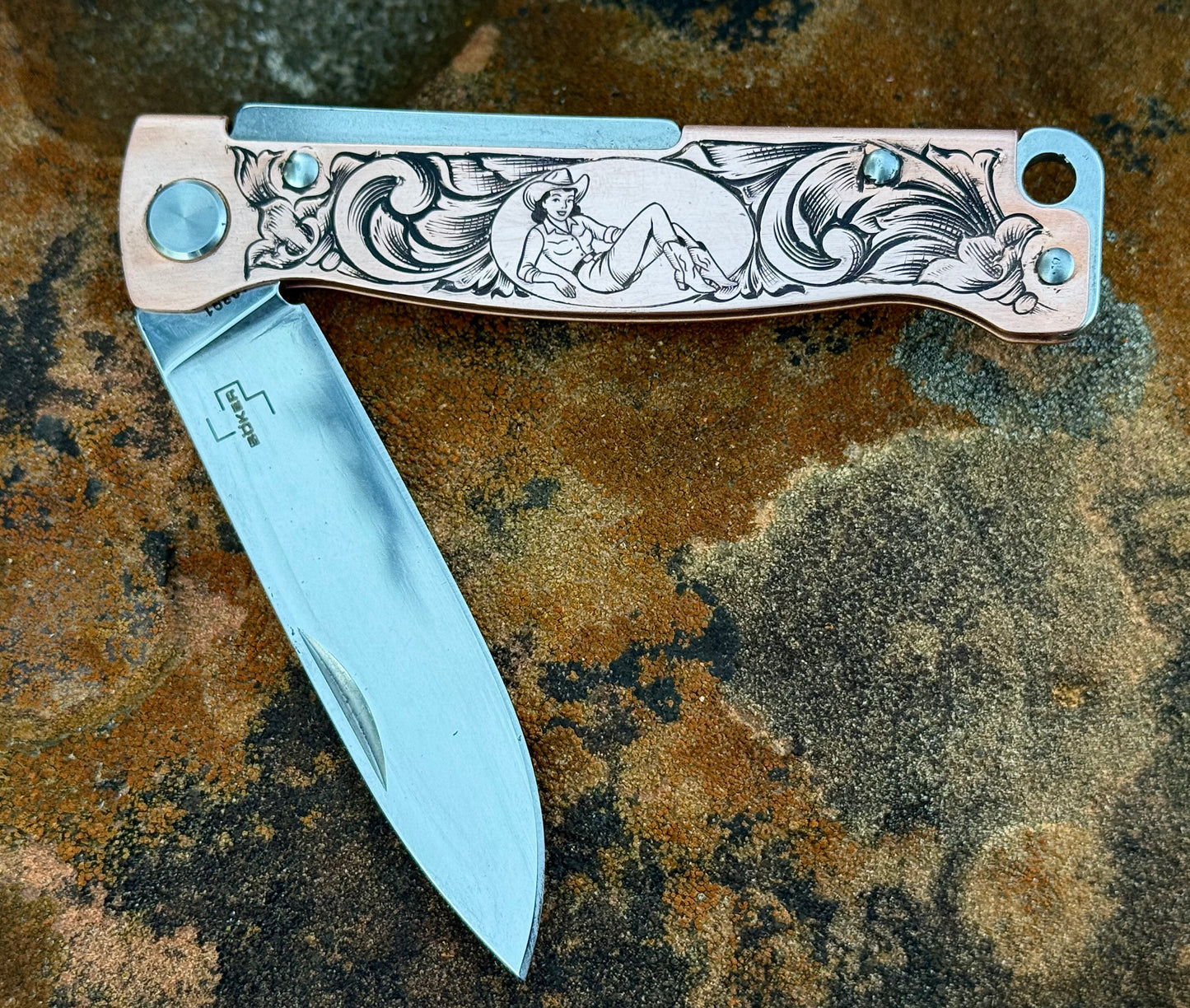 German Boker Folding Knife