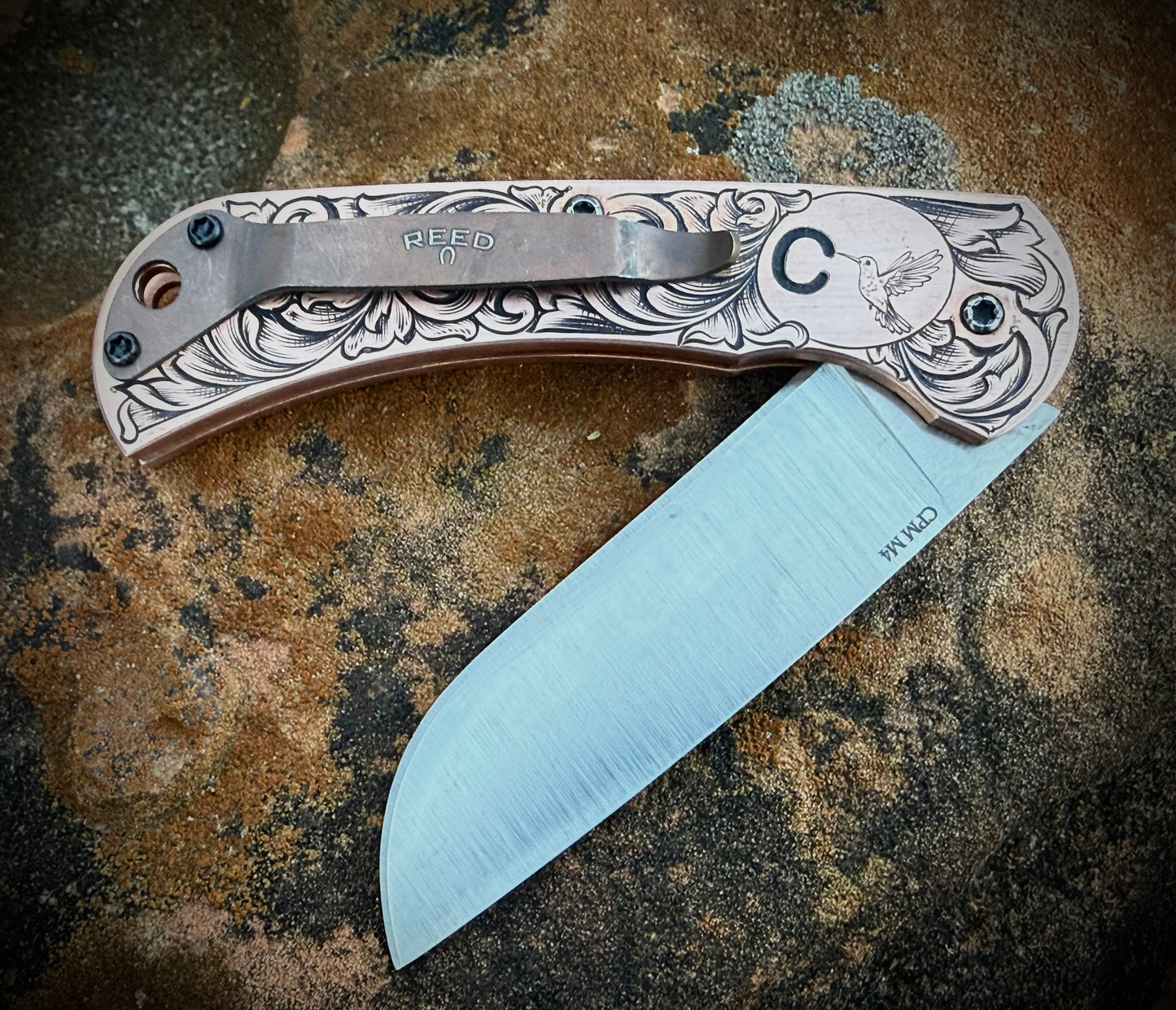 Custom Reed Knife Copper
