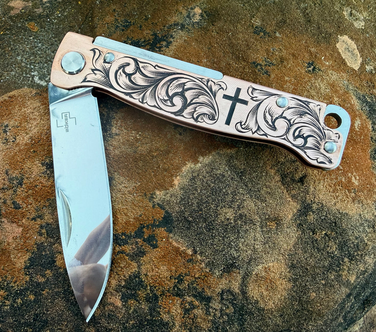 German Boker Folding Knife