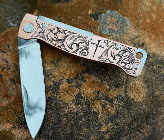 German Boker Folding Knife