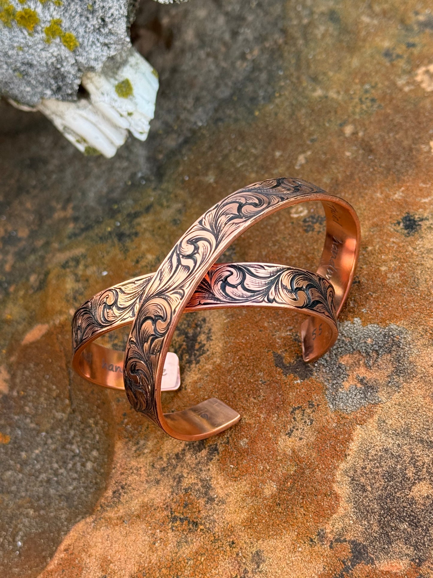 Copper Cuff 3/8” wide