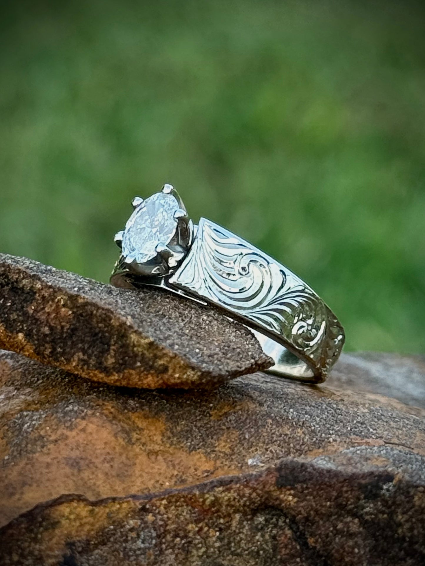 Engagement Ring Sz 7.5