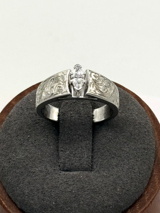 Diamond Ring Sz 7