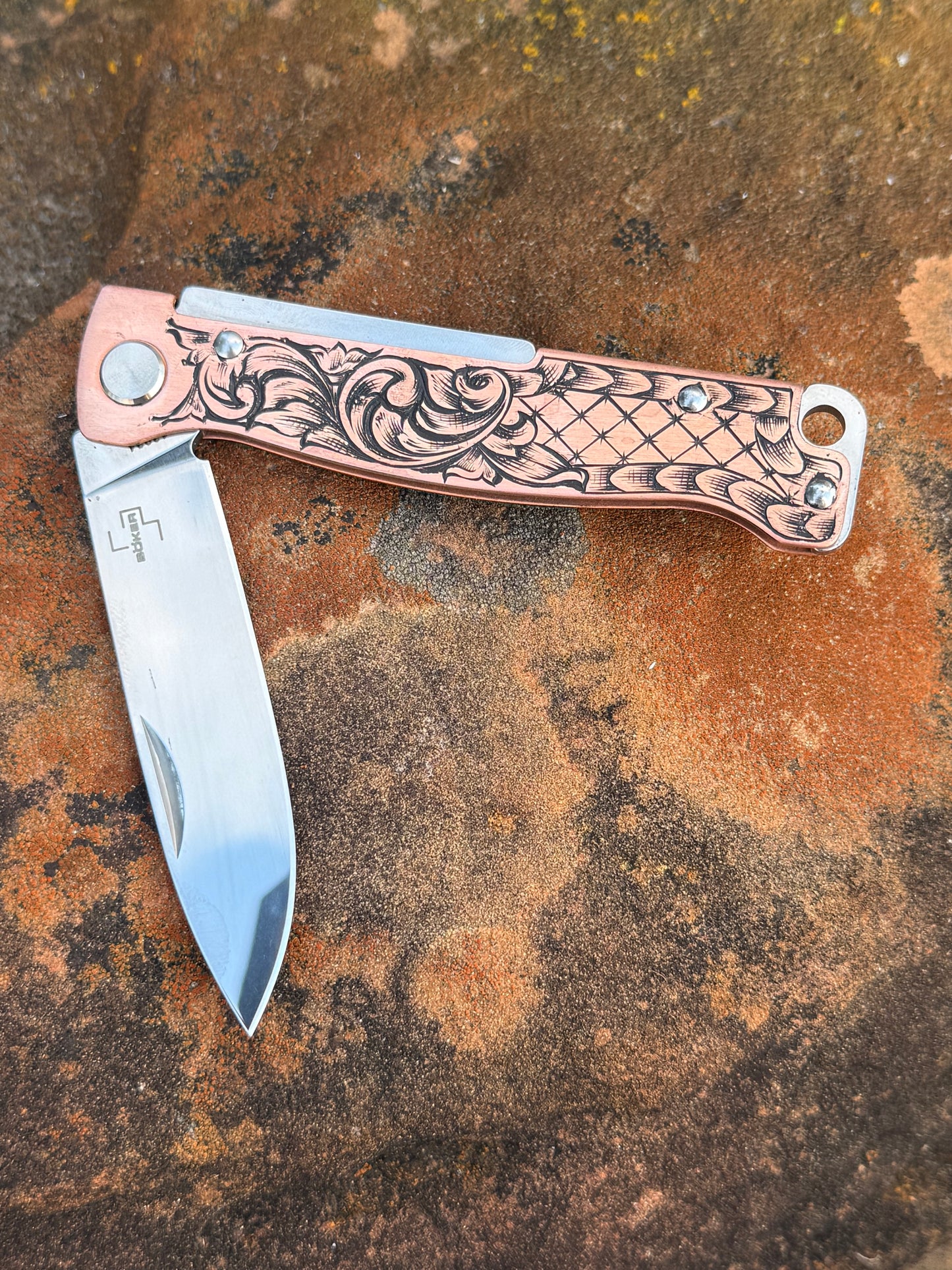 German Boker Folding Knife