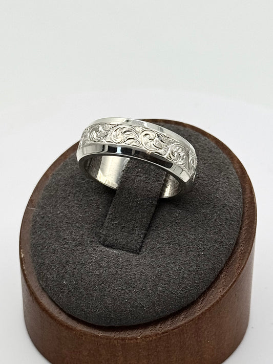 Sterling Ring Sz 8