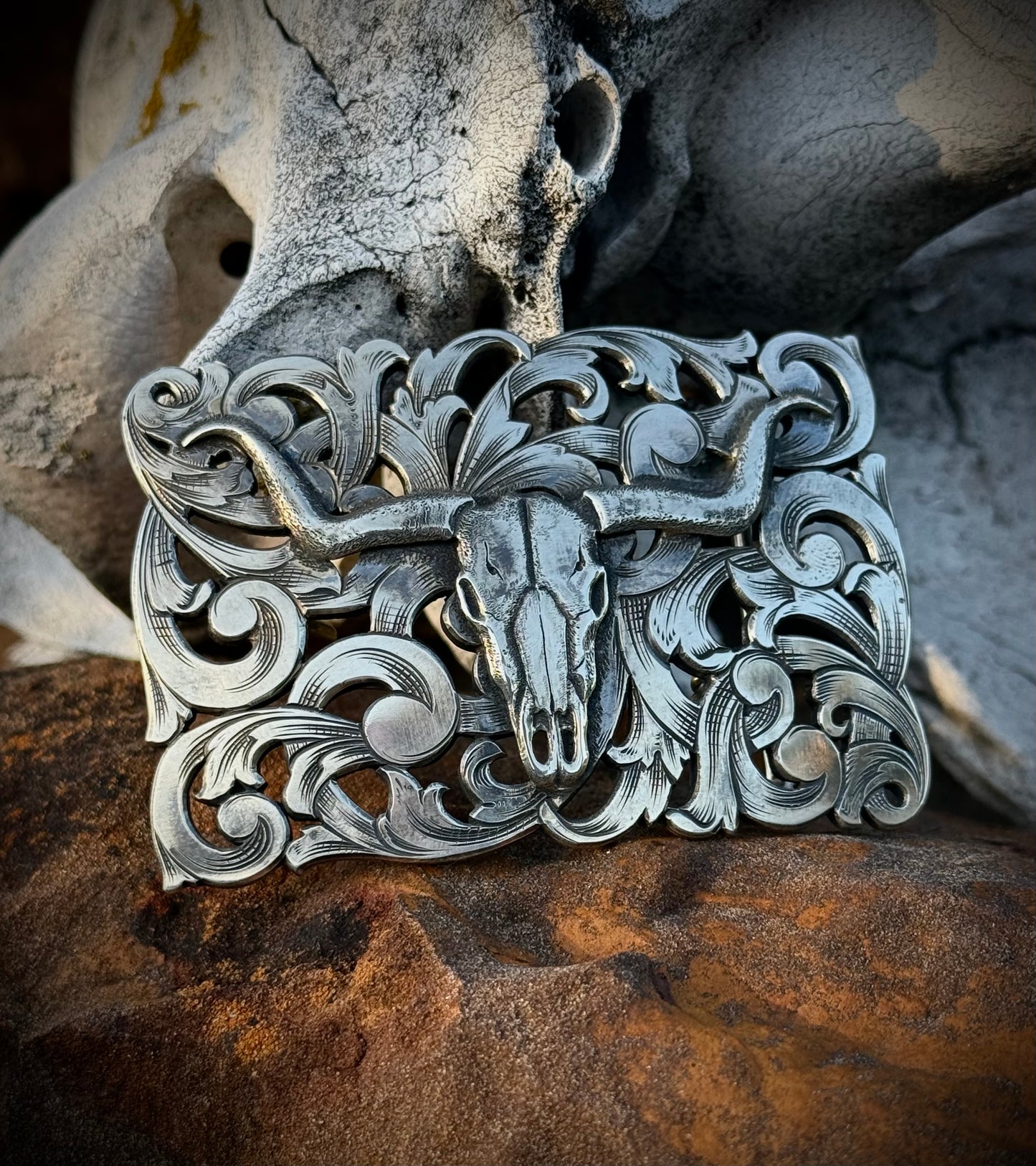 Sterling Belt Buckle
