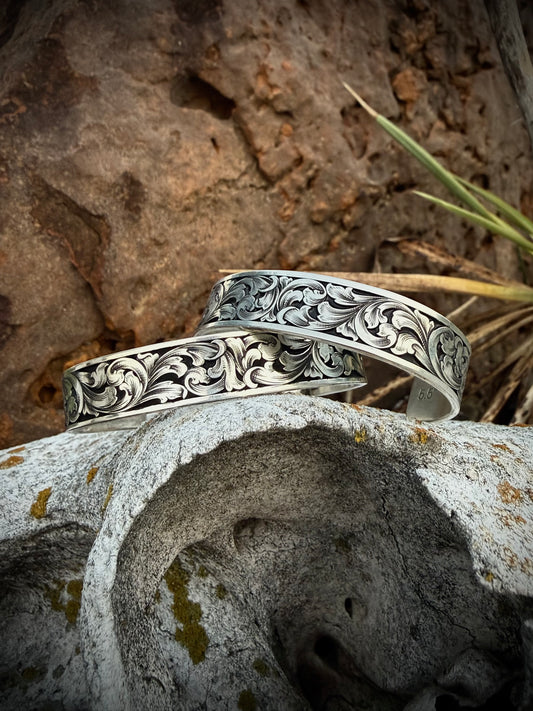 Sterling Cuff 1/2" wide - several sizes