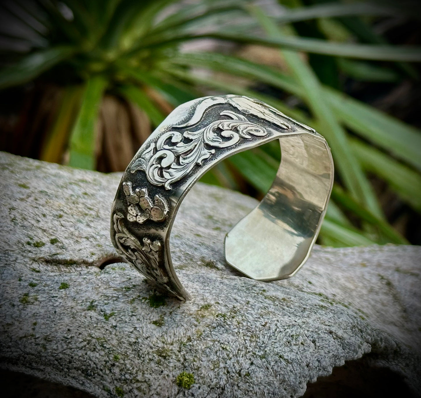 Longhorn Sterling Cuff