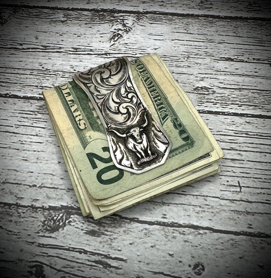Longhorn Money Clip