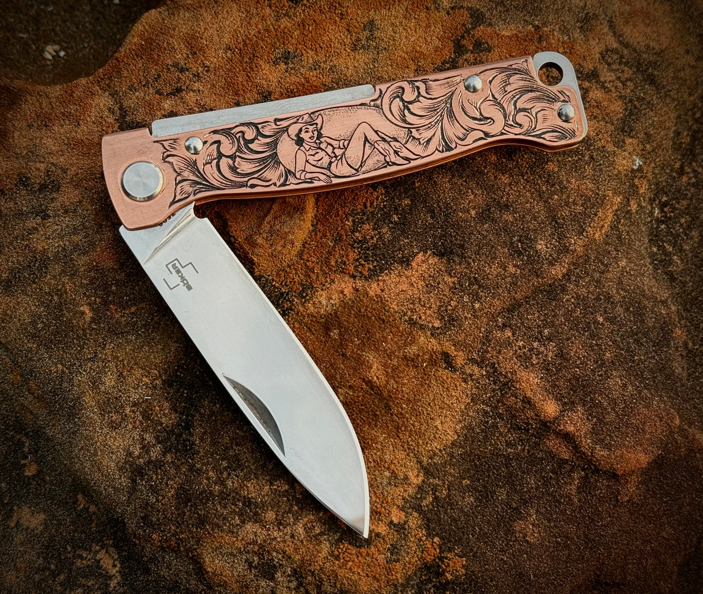 German Boker Folding Knife