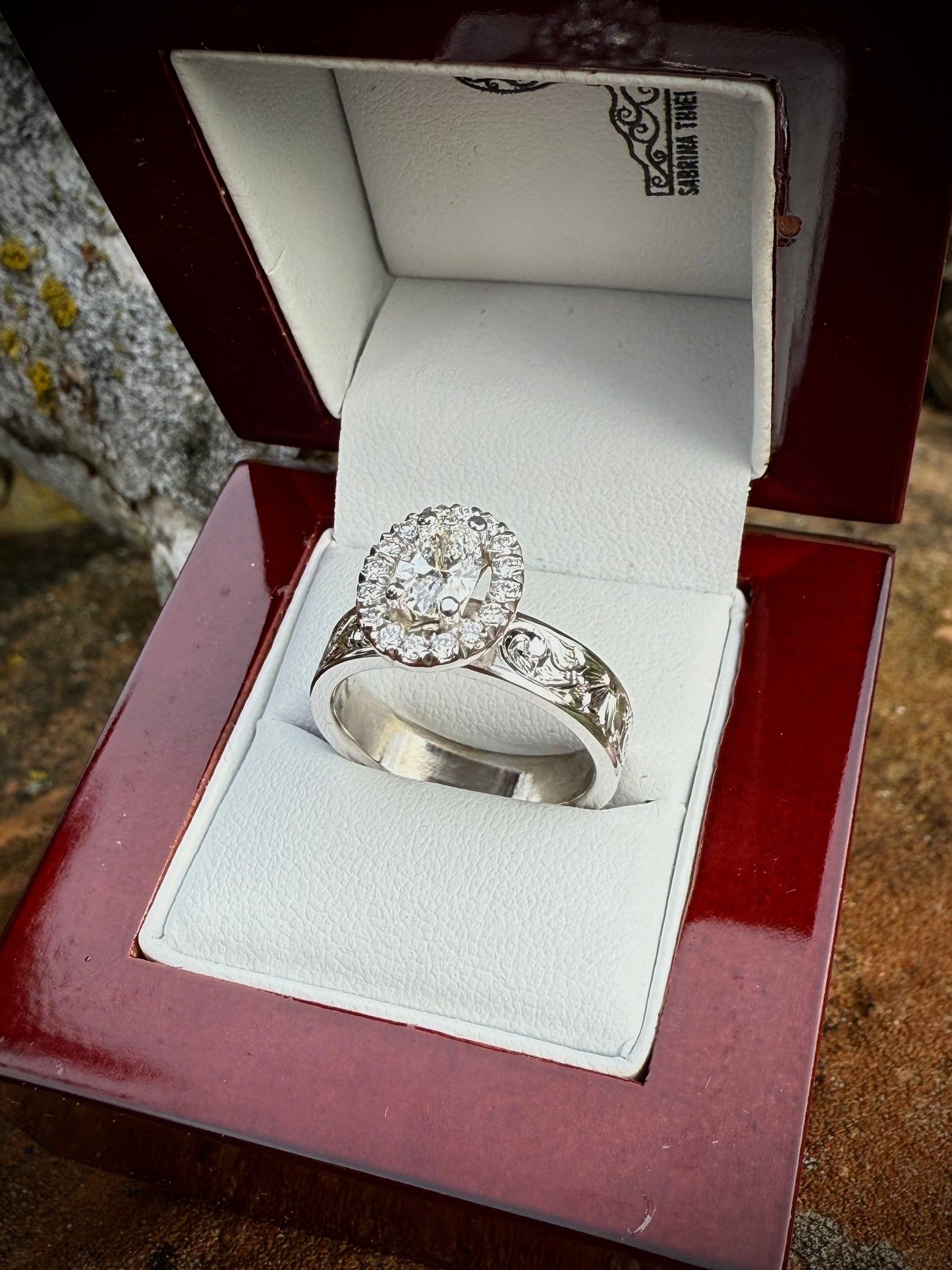 Engagement Ring Sz 7.5