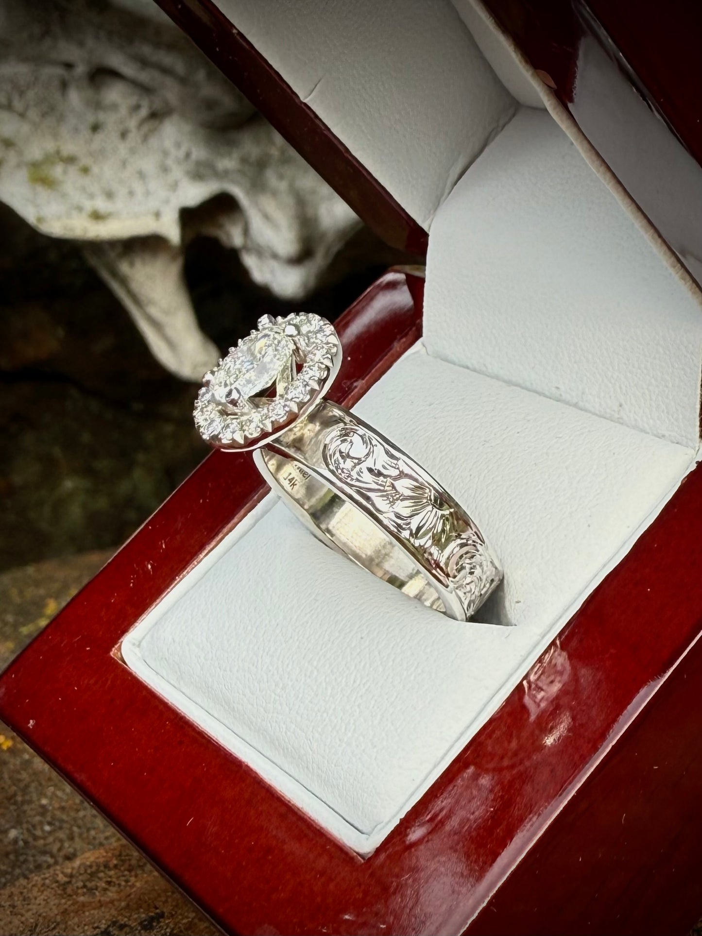 Engagement Ring Sz 7.5