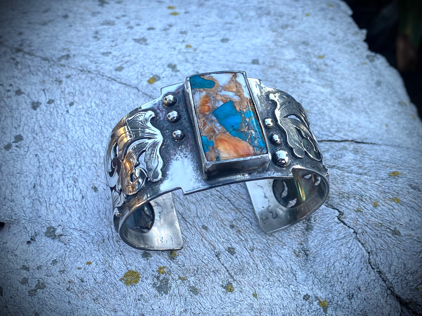 ENDED - Spiny Oyster Sterling cuff
